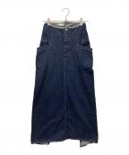 beautiful peopleビューティフルピープル）の古着「デニムスカート」｜インディゴ