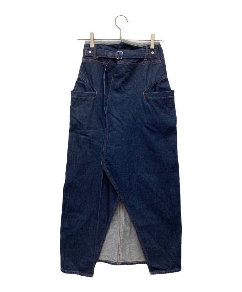beautiful people（ビューティフルピープル）beautiful people (ビューティフルピープル) デニムスカート インディゴ サイズ:34の古着・服飾アイテム