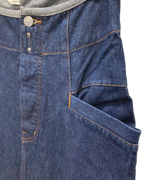 beautiful people（ビューティフルピープル）beautiful people (ビューティフルピープル) デニムスカート インディゴ サイズ:34の古着・服飾アイテム