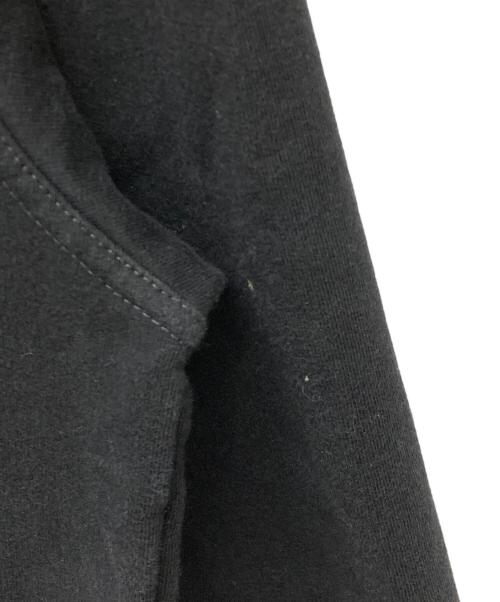 Maison Margiela（メゾンマルジェラ）Maison Margiela (メゾンマルジェラ) 21SS 反転ロゴ刺繍 オーバーサイズ プルオーバースウェットパーカー ブラック サイズ:46の古着・服飾アイテム