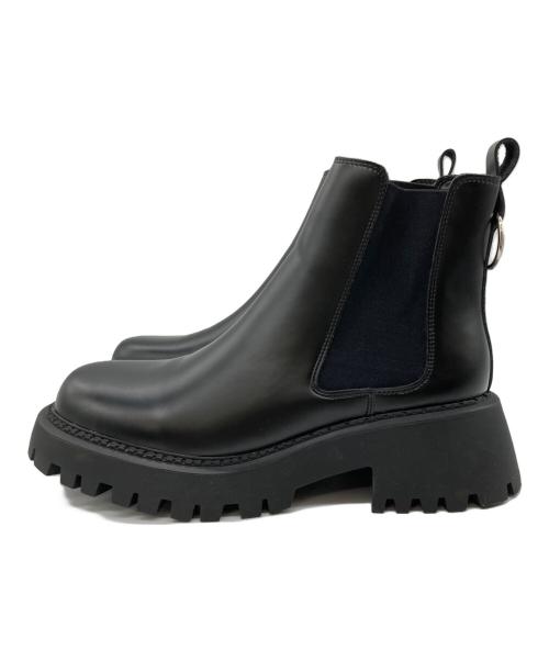 ADRER（アドラー）ADRER (アドラー) サイドゴアブーツ ブラック サイズ:Mの古着・服飾アイテム