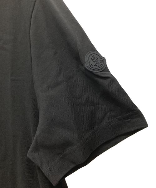 MONCLER（モンクレール）MONCLER (モンクレール) プリントカットソー ブラック サイズ:SIZE L 未使用品の古着・服飾アイテム
