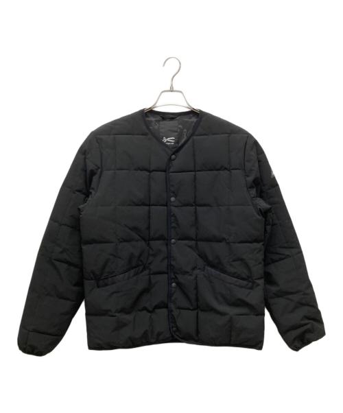 Denham（デンハム）Denham (デンハム) キルティングノーカラージャケット ブラック サイズ:Sの古着・服飾アイテム