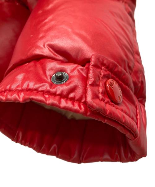 MONCLER（モンクレール）MONCLER (モンクレール) ダウンジャケット レッド サイズ:Lの古着・服飾アイテム