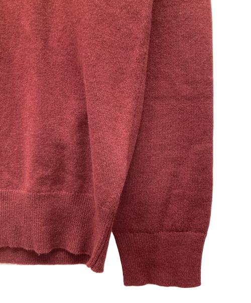 POLO RALPH LAUREN（ポロ・ラルフローレン）POLO RALPH LAUREN (ポロ・ラルフローレン) ハーフジップニット ブラウン サイズ:SIZE Mの古着・服飾アイテム