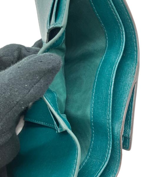 FURLA（フルラ）FURLA (フルラ) 3つ折り財布 グリーンの古着・服飾アイテム