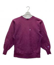Champion（チャンピオン）の古着「90’Sリバースウィーブスウェット」｜パープル