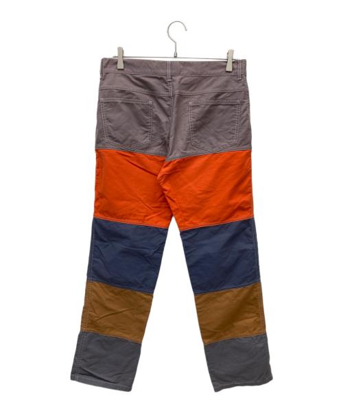 LOUIS VUITTON（ルイ ヴィトン）LOUIS VUITTON (ルイ ヴィトン) ボーダーパンツ グレー サイズ:SIZE 50の古着・服飾アイテム