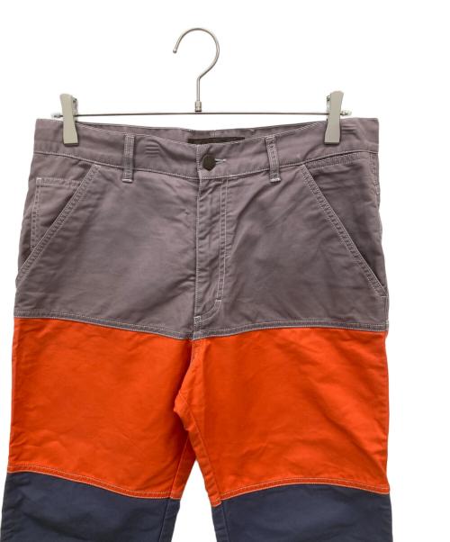 LOUIS VUITTON（ルイ ヴィトン）LOUIS VUITTON (ルイ ヴィトン) ボーダーパンツ グレー サイズ:SIZE 50の古着・服飾アイテム