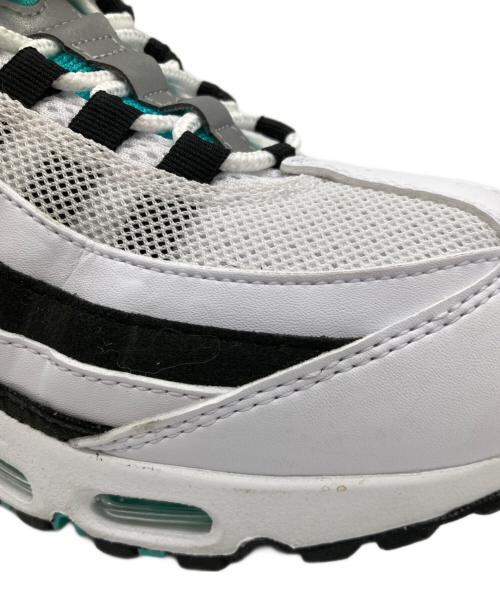 NIKE（ナイキ）NIKE (ナイキ) エア マックス 95 OG ホワイト×ミントグリーン サイズ:26.5の古着・服飾アイテム