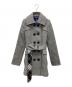 BURBERRY BLUE LABEL（バーバリーロンドンブルーレーベル）の古着「ダブルコート」｜グレー