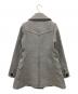 BURBERRY BLUE LABEL (バーバリーロンドンブルーレーベル) ダブルコート グレー サイズ:SIZE 38：15000円