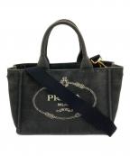 PRADAプラダ）の古着「トートバッグ」｜ブラック