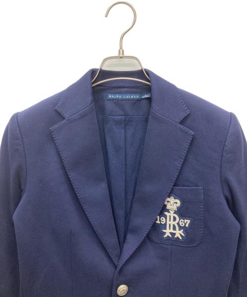RALPH LAUREN（ラルフローレン）RALPH LAUREN (ラルフローレン) テーラードジャケット ネイビー サイズ:SIZE 4の古着・服飾アイテム