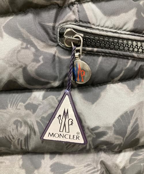 MONCLER（モンクレール）MONCLER (モンクレール) ダウンジャケット ブラック×グレー サイズ:SIZE 0の古着・服飾アイテム