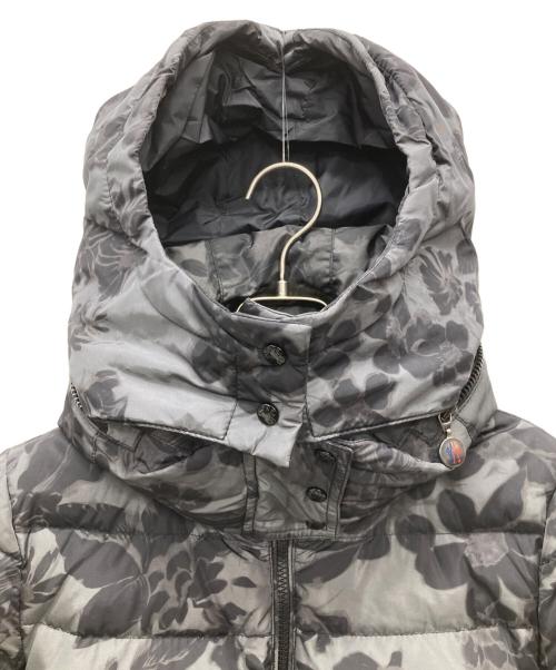 MONCLER（モンクレール）MONCLER (モンクレール) ダウンジャケット ブラック×グレー サイズ:SIZE 0の古着・服飾アイテム