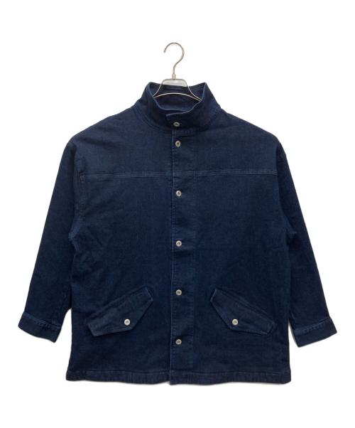 CAMBIO（カンビオ）CAMBIO (カンビオ) ミリタリースタンドジャケット ネイビー サイズ:M 未使用品の古着・服飾アイテム