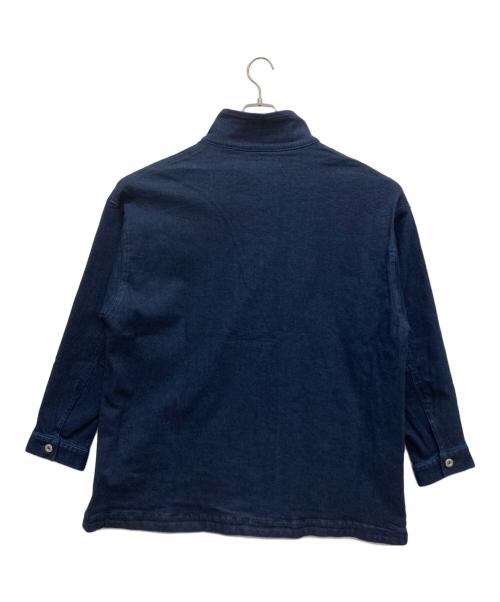 CAMBIO（カンビオ）CAMBIO (カンビオ) ミリタリースタンドジャケット ネイビー サイズ:M 未使用品の古着・服飾アイテム