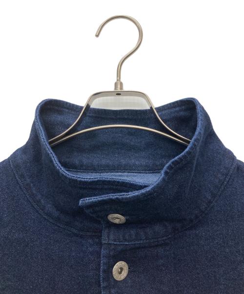 CAMBIO（カンビオ）CAMBIO (カンビオ) ミリタリースタンドジャケット ネイビー サイズ:M 未使用品の古着・服飾アイテム