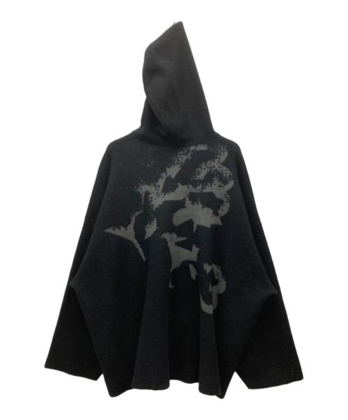 Y-3（ワイスリー）Y-3 (ワイスリー) UNIVERRSAL FELT HOODIE ブラック サイズ:Lの古着・服飾アイテム