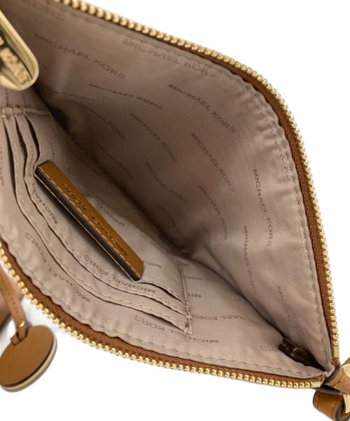 MICHAEL KORS（マイケル・コース）MICHAEL KORS (マイケル・コース) トートバッグ ブラウンの古着・服飾アイテム