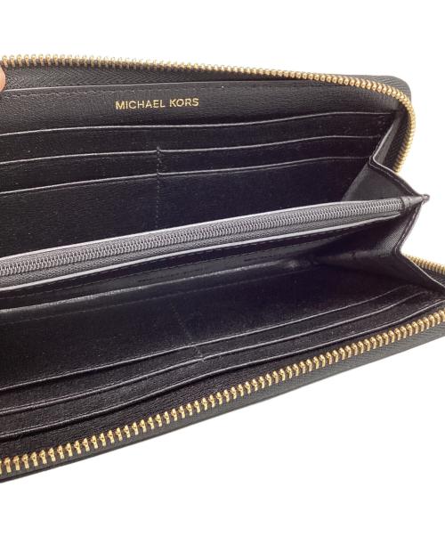 MICHAEL KORS（マイケル・コース）MICHAEL KORS (マイケル・コース) 長財布 ブラックの古着・服飾アイテム