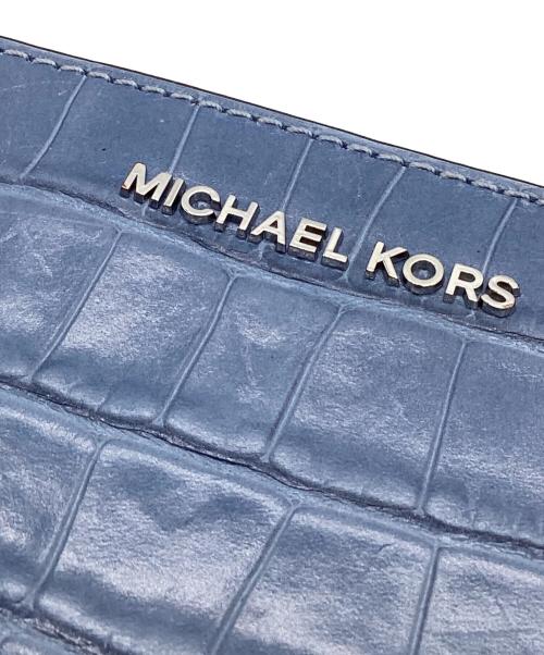 MICHAEL KORS（マイケル・コース）MICHAEL KORS (マイケル・コース) 長財布 スカイブルーの古着・服飾アイテム