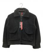 ALPHAアルファ）の古着「フリースジャケット」｜ブラック