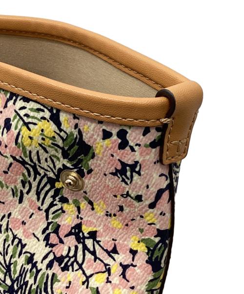 TORY BURCH（トリーバーチ）TORY BURCH (トリーバーチ) トートバッグ ピンク×ベージュの古着・服飾アイテム