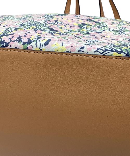 TORY BURCH（トリーバーチ）TORY BURCH (トリーバーチ) トートバッグ ピンク×ベージュの古着・服飾アイテム