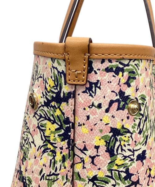 TORY BURCH（トリーバーチ）TORY BURCH (トリーバーチ) トートバッグ ピンク×ベージュの古着・服飾アイテム