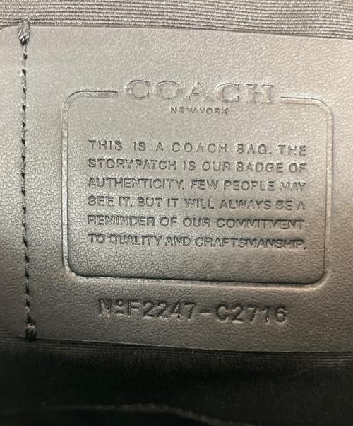 COACH（コーチ）COACH (コーチ) ウエストバッグ ブラックの古着・服飾アイテム