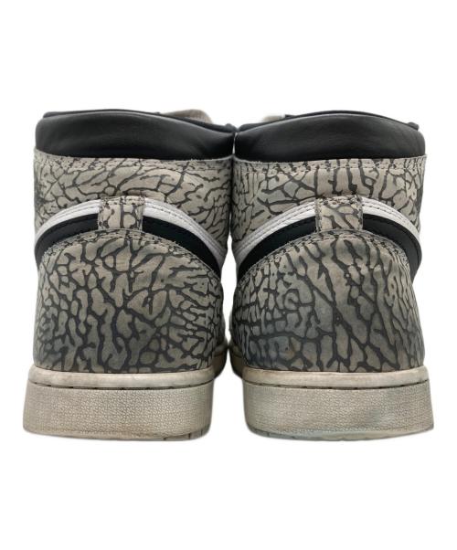 NIKE（ナイキ）NIKE (ナイキ) エアジョーダン1 ハイ OG グレー サイズ:28の古着・服飾アイテム