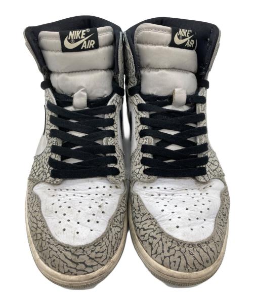 NIKE（ナイキ）NIKE (ナイキ) エアジョーダン1 ハイ OG グレー サイズ:28の古着・服飾アイテム