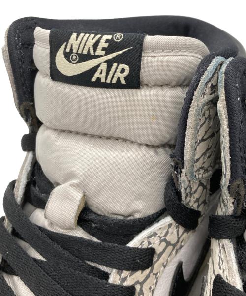 NIKE（ナイキ）NIKE (ナイキ) エアジョーダン1 ハイ OG グレー サイズ:28の古着・服飾アイテム