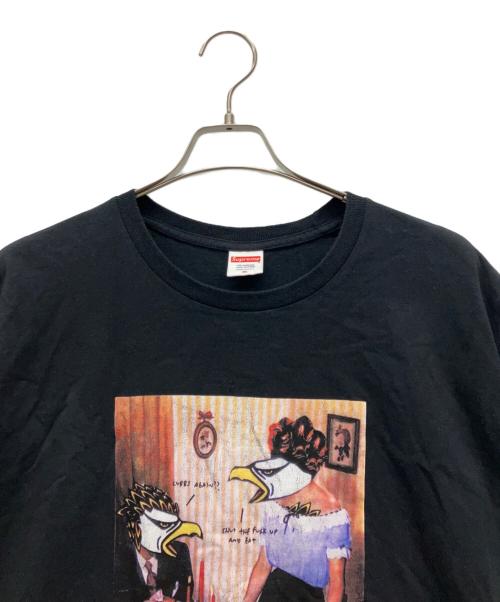 SUPREME（シュプリーム）SUPREME (シュプリーム) ANTIHERO (アンタイヒーロー) 半袖カットソー ブラック サイズ:XLの古着・服飾アイテム