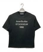 Acne studiosアクネ ストゥディオス）の古着「半袖カットソー」｜ブラック
