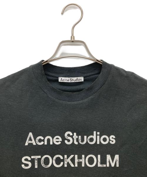 Acne studios（アクネ ストゥディオス）Acne studios (アクネ ストゥディオス) 半袖カットソー ブラック サイズ:ＸＳの古着・服飾アイテム