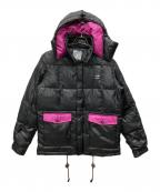 stussyステューシー）の古着「ダウンジャケット」｜ブラック