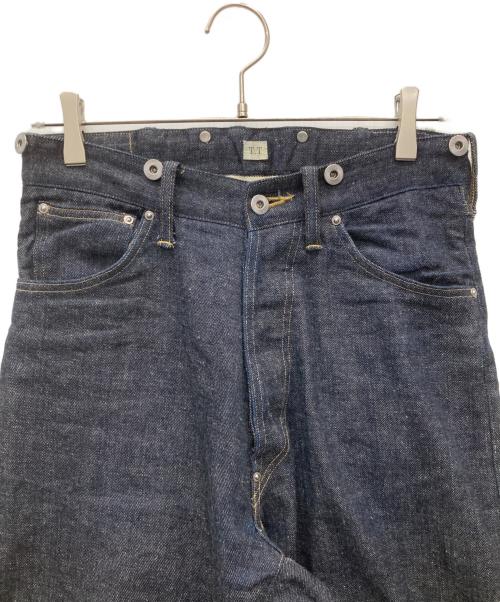 T.T（タイガ タカハシ）T.T (タイガ タカハシ) ボタンフライデニムパンツ インディゴ サイズ:30の古着・服飾アイテム