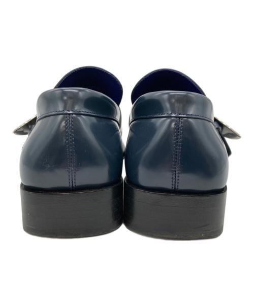 BURBERRY（バーバリー）BURBERRY (バーバリー) Shieldローファー ネイビー サイズ:26の古着・服飾アイテム