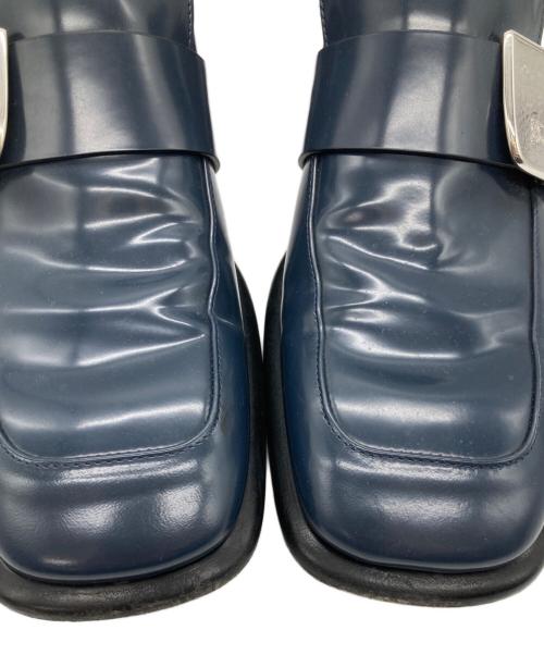 BURBERRY（バーバリー）BURBERRY (バーバリー) Shieldローファー ネイビー サイズ:26の古着・服飾アイテム