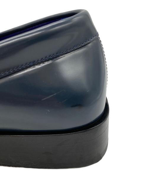 BURBERRY（バーバリー）BURBERRY (バーバリー) Shieldローファー ネイビー サイズ:26の古着・服飾アイテム