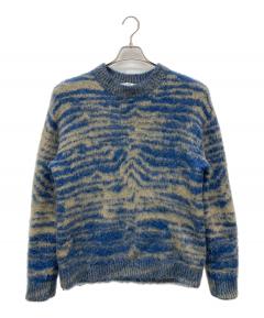 acne studious ボーダーダメージニット 関税込 日本発送】Acne Studiosダメージボーダーニットトップ (Acne