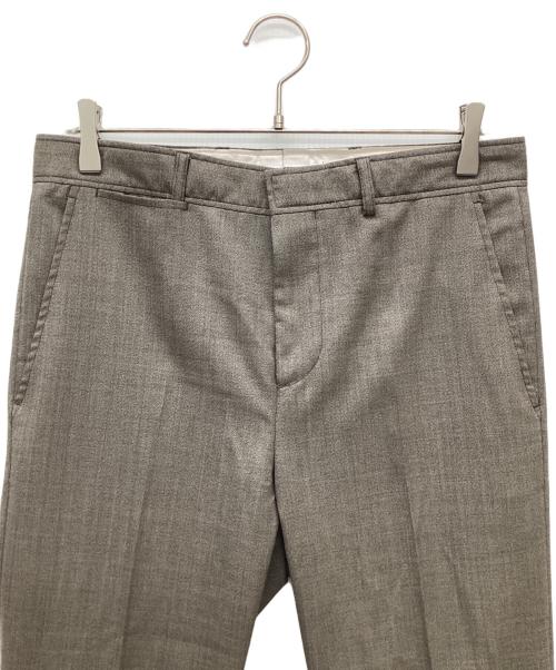 maison kitsune（メゾンキツネ）maison kitsune (メゾンキツネ) スラックス グレー サイズ:40の古着・服飾アイテム