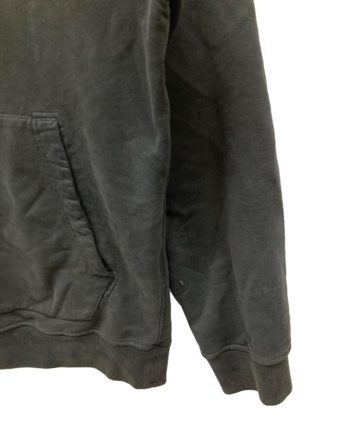 STONE ISLAND（ストーンアイランド）STONE ISLAND (ストーンアイランド) ガーメントダイコットンプルオーバースウェットフーディー ブラック サイズ:XXLの古着・服飾アイテム