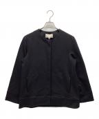 自由区ジユウク）の古着「エアリークッションノーカラーライトコート」｜ネイビー