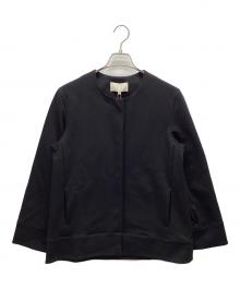 自由区（ジユウク）の古着「エアリークッションノーカラーライトコート」｜ネイビー