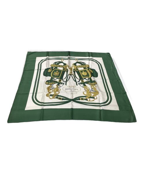 HERMES（エルメス）HERMES (エルメス) ブリッド・ドゥ・ガラ グリーンの古着・服飾アイテム