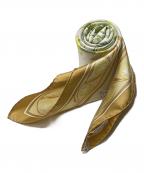 HERMESエルメス）の古着「シルクスカーフ」｜ホワイト×イエロー